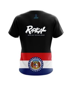 Alternative view of Radical Missouri Flag CoolWick Bowling Jersey