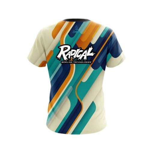 Radical Modern Stripe CoolWick Bowling Jersey - Image 2