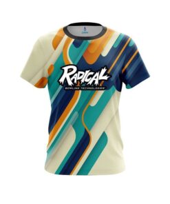Radical Modern Stripe CoolWick Bowling Jersey