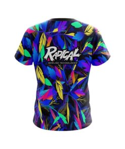Alternative view of Radical Neon Leafs CoolWick Bowling Jersey