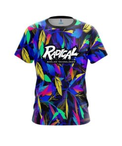Radical Neon Leafs CoolWick Bowling Jersey