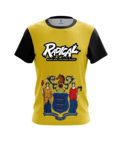 Radical New Jersey Flag CoolWick Bowling Jersey
