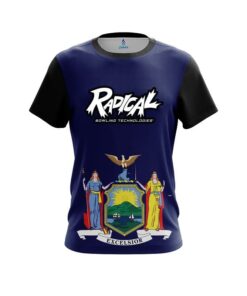 Radical New York Flag CoolWick Bowling Jersey