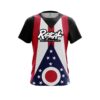 Radical Ohio Flag CoolWick Bowling Jersey