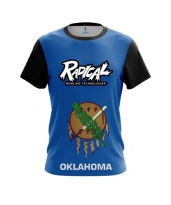 Radical Oklahoma Flag CoolWick Bowling Jersey
