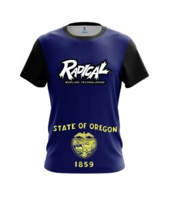 Radical Oregon Flag CoolWick Bowling Jersey