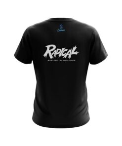 Alternative view of Radical Plain Black CoolWick Bowling Jersey