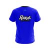 Radical Plain Blue CoolWick Bowling Jersey - Image 2