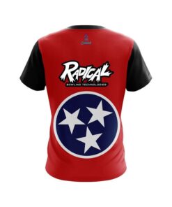 Alternative view of Radical Tennessee Flag CoolWick Bowling Jersey