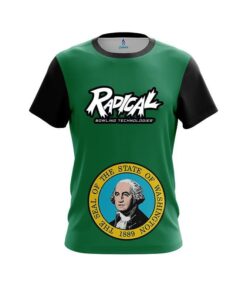 Radical Washington Flag CoolWick Bowling Jersey