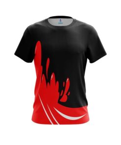 Red Splash CoolWick Bowling Jersey