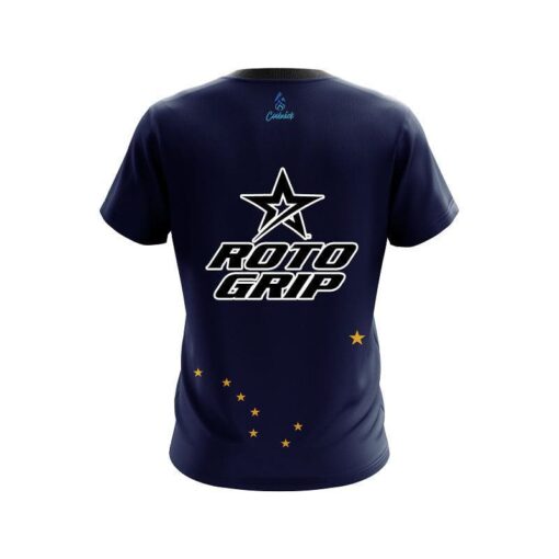 Roto Grip Alaska Flag CoolWick Bowling Jersey - Image 2