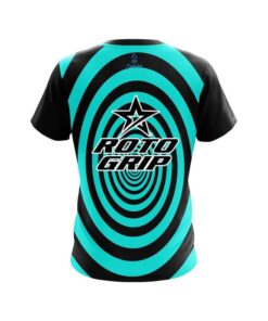 Alternative view of Roto Grip Aqua Swirl CoolWick Bowling Jersey
