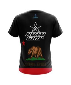 Alternative view of Roto Grip California Republic Flag CoolWick Bowling Jersey