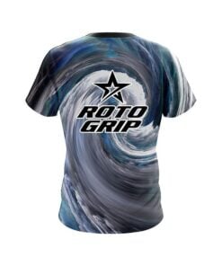 Alternative view of Roto Grip Cloudy Vortex CoolWick Bowling Jersey