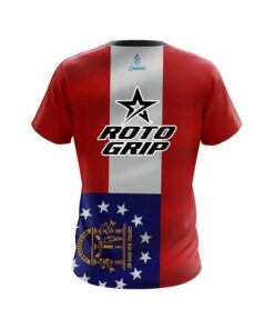 Alternative view of Roto Grip Georgia Flag CoolWick Bowling Jersey