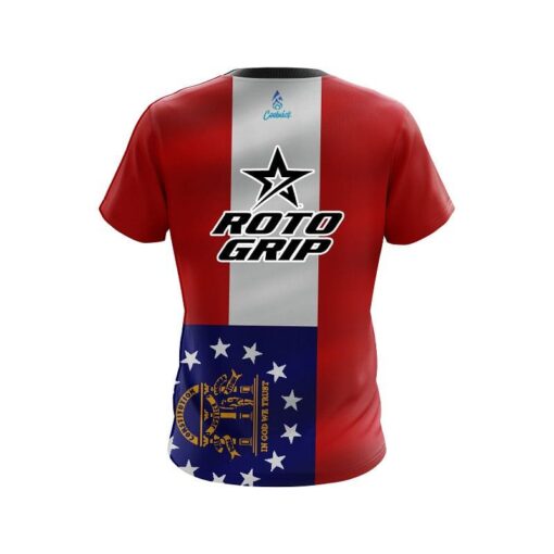 Roto Grip Georgia Flag CoolWick Bowling Jersey - Image 2