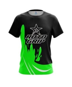 Roto Grip Green Splash CoolWick Bowling Jersey
