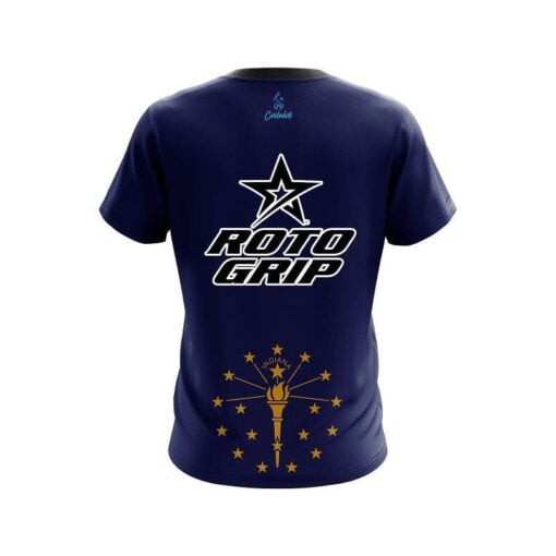 Roto Grip Indiana Flag CoolWick Bowling Jersey - Image 2