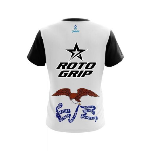 Roto Grip Iowa Flag CoolWick Bowling Jersey - Image 2