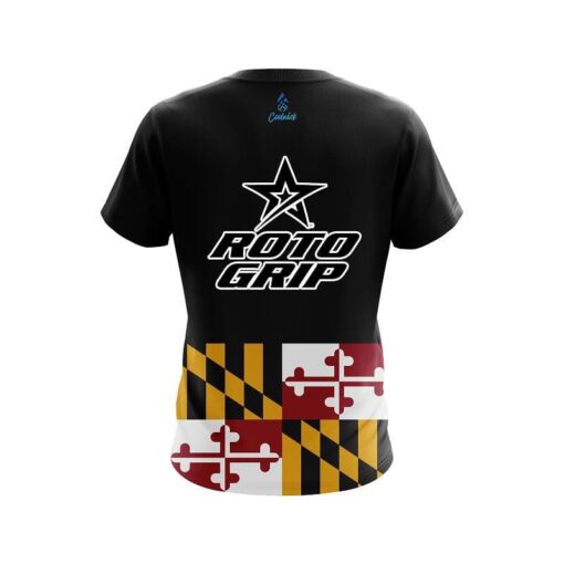 Roto Grip Maryland flag CoolWick Bowling Jersey - Image 2