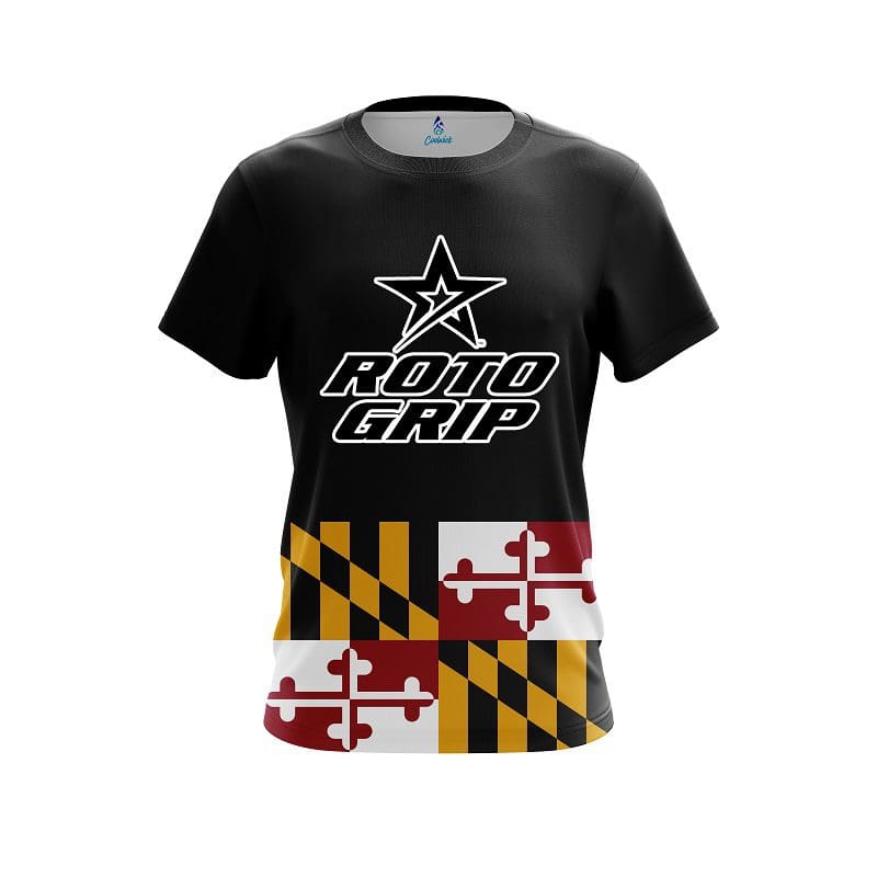 Roto Grip Maryland flag CoolWick Bowling Jers...