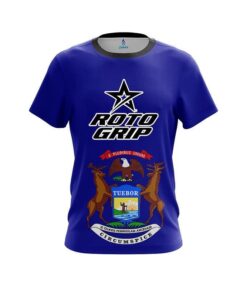 Roto Grip Michigan flag CoolWick Bowling Jersey