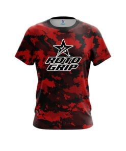 Roto Grip Military Red CoolWick Bowling Jersey