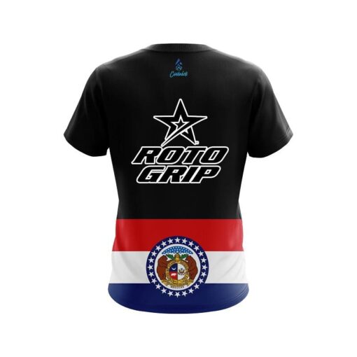 Roto Grip Missouri flag CoolWick Bowling Jersey - Image 2
