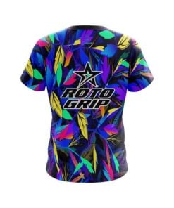 Alternative view of Roto Grip Neon Leafs CoolWick Bowling Jersey