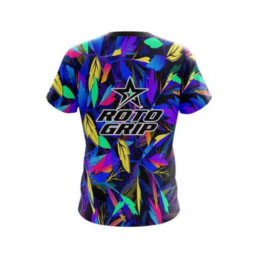 Roto Grip Neon Leafs CoolWick Bowling Jersey - Image 2