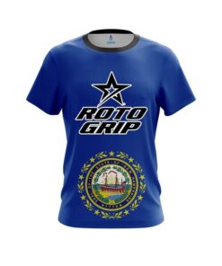 Roto Grip New Hampshire flag CoolWick Bowling Jersey