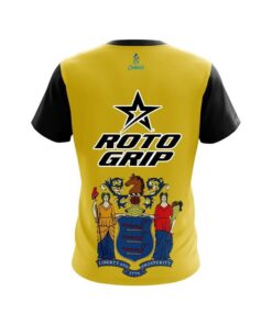 Alternative view of Roto Grip New Jersey flag CoolWick Bowling Jersey