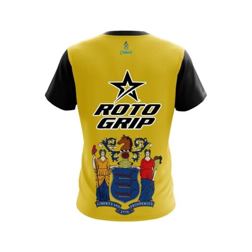Roto Grip New Jersey flag CoolWick Bowling Jersey - Image 2