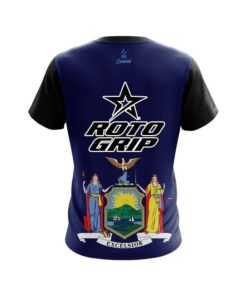 Alternative view of Roto Grip New York flag CoolWick Bowling Jersey