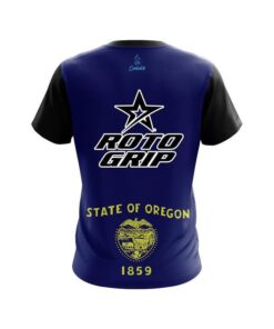 Alternative view of Roto Grip Oregon flag CoolWick Bowling Jersey
