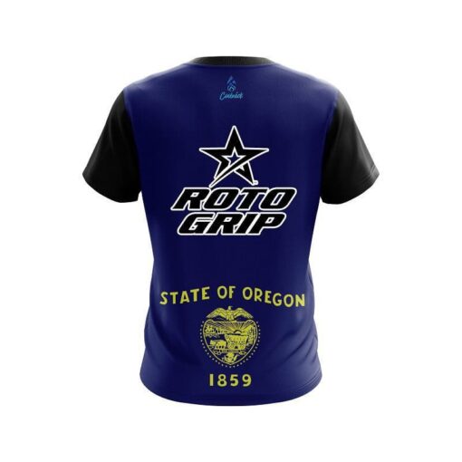 Roto Grip Oregon flag CoolWick Bowling Jersey - Image 2
