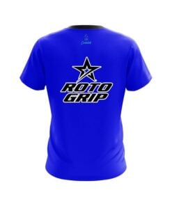 Alternative view of Roto Grip Plain Blue CoolWick Bowling Jersey