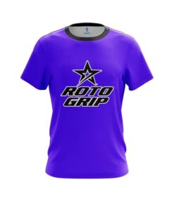 Roto Grip Plain Purple CoolWick Bowling Jersey
