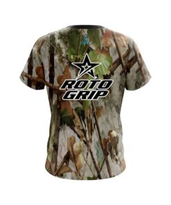 Alternative view of Roto Grip Real Time Camo CoolWick Bowling Jersey