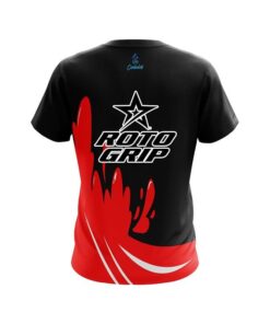 Alternative view of Roto Grip Red Splash CoolWick Bowling Jersey