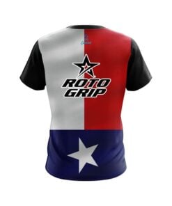 Alternative view of Roto Grip Texas Flag CoolWick Bowling Jersey