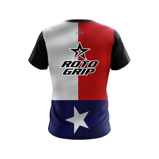 Roto Grip Texas Flag CoolWick Bowling Jersey - Image 2