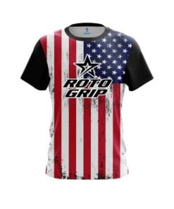 Roto Grip USA Flag CoolWick Bowling Jersey