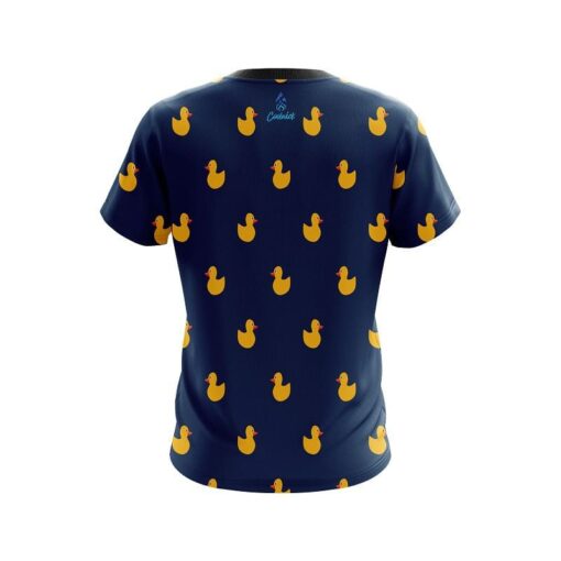 Plain Rubber Duck CoolWick Bowling Jersey - Image 2