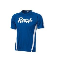 Radical Men's Slash Performance Crew Bowling Shirt Dri-Fit