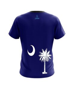Alternative view of South Carolina Flag CoolWick Bowling Jersey