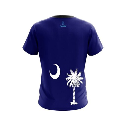 South Carolina Flag CoolWick Bowling Jersey - Image 2