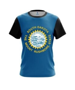 Plain South Dakota Flag CoolWick Bowling Jersey