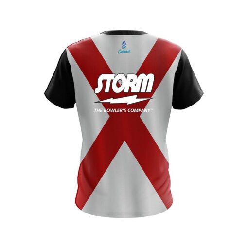 Storm Alabama Flag CoolWick Bowling Jersey - Image 2